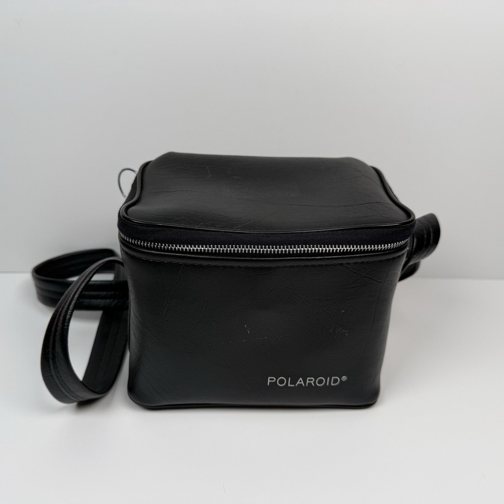Vintage Polaroid Instant Camera Bag Black